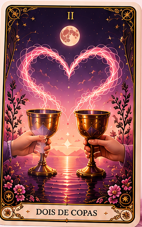 Carta Dois de Copas